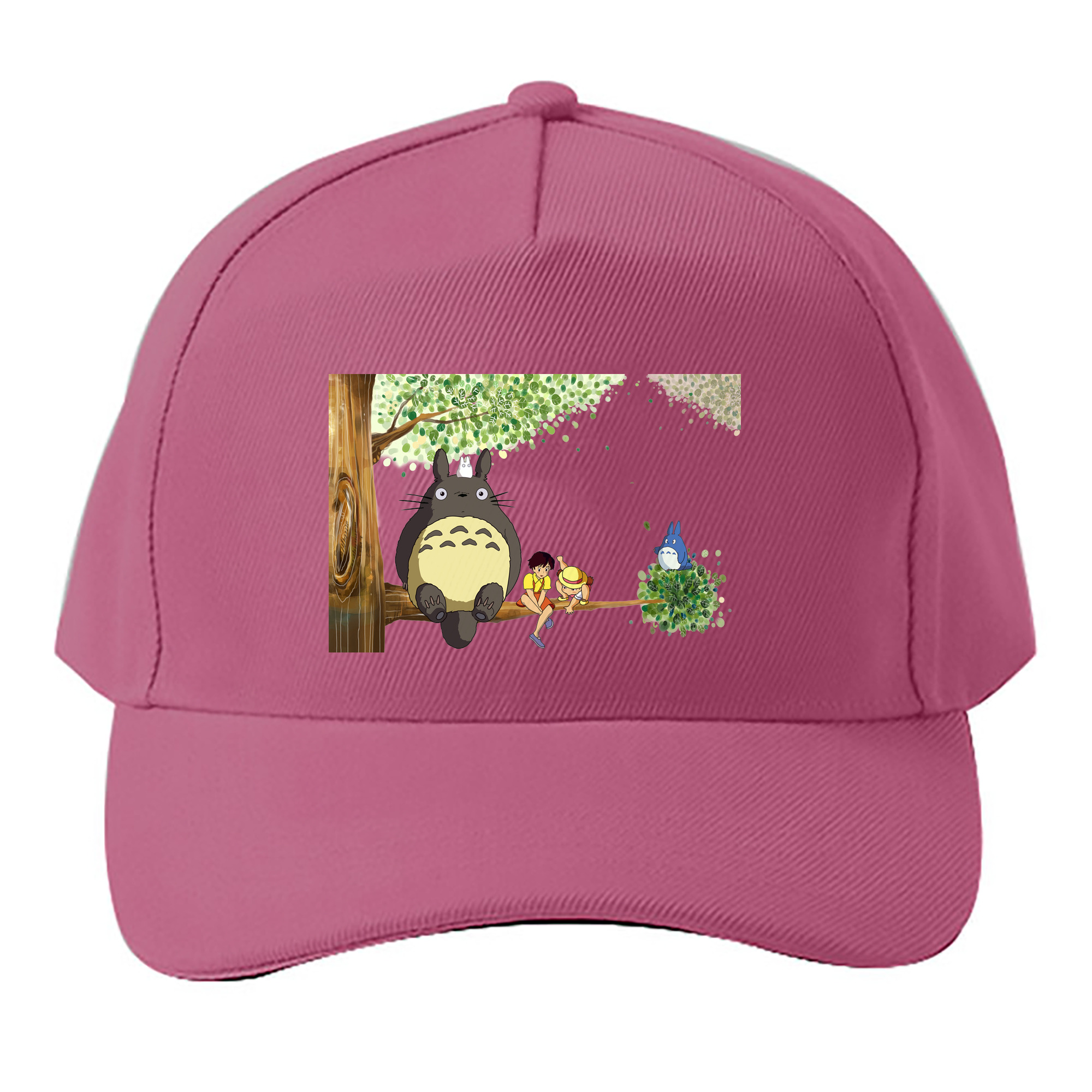 （画像用） となりのトトロ 草壁メイ 草壁サツキ My Neighbor Totoro Satsuki Kusakabe Mei Kusakabe ベースボールキャップ 綿100％ 男女兼用 帽子 スポーツ